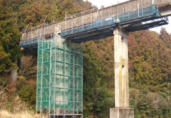 土木用足場(釣り足場・外部足場)